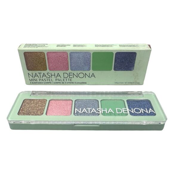 Natasha Denona Mini Pastel Palette - 5 Eyeshadow Palette 0.8g / 0.028 oz x 5 - Picture 1 of 5